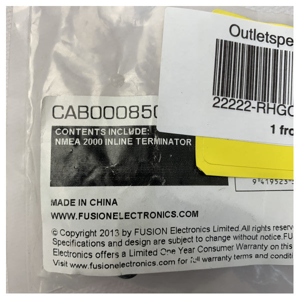 Fusion NMEA2000 terminaattori mf inline - CAB000850