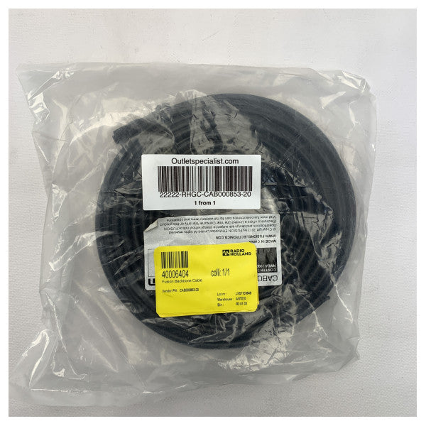 Fusion NMEA2000 omurga kablosu siyah 20M - CAB000853-20