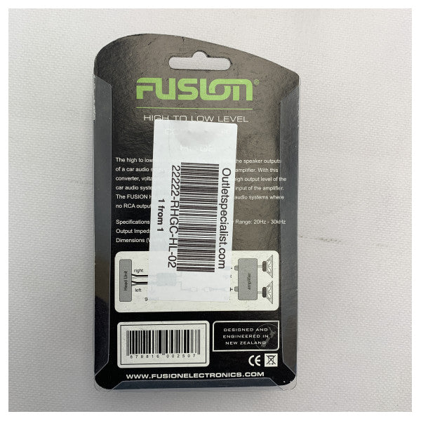 FUSION RCA CONVERTER HL-02