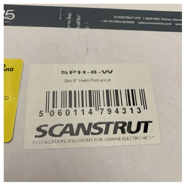 スキャンストラット レイマリン SPH-8-W 8インチヘルメット｜ナビポッド ホワイト