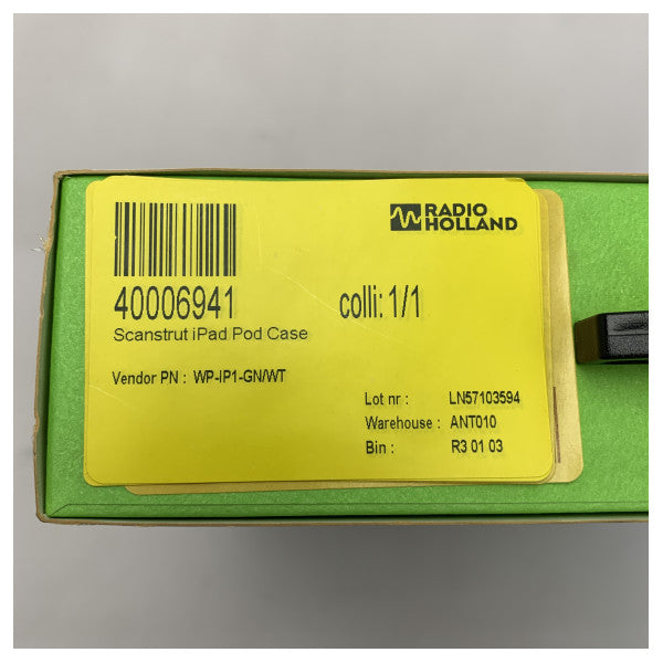 SCANSTRU IPAD 1 Étui étanche Green-WP-IP1-GG / WT