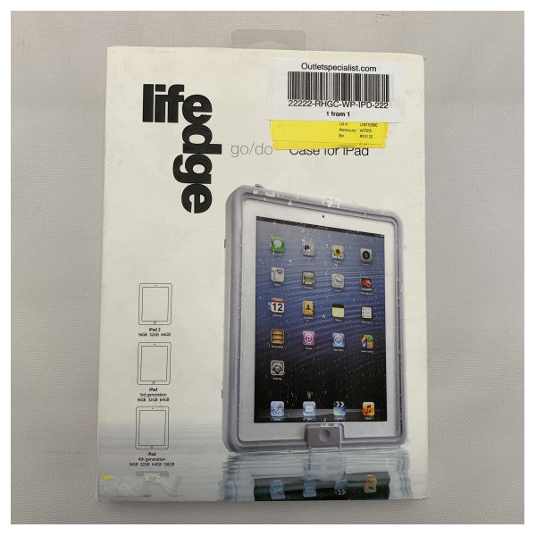 Scanstrut WP-IPD-222 Lifedge Waterproof iPad Case with Shockproof Protection