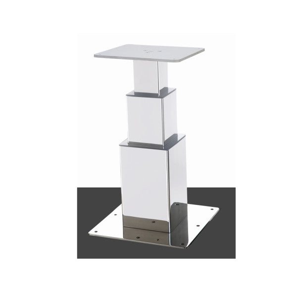 Soporte de mesa de acero inoxidable ajustable eléctrico de metalstyle Bte3qi