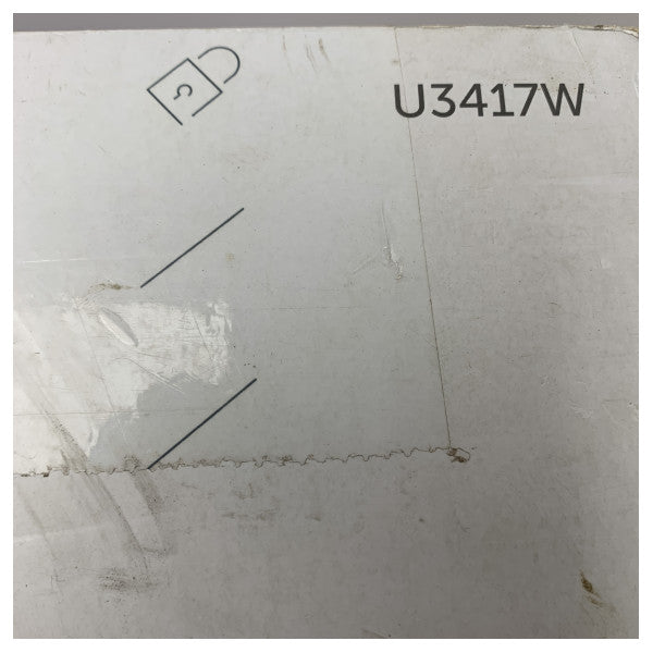 Dell U3417W ultraszeroki 34-calowy zakrzywiony monitor czarny