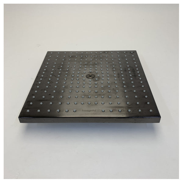 ハンスグローエ E300 レインダンス マット ブラッシュド ブラック シャワーヘッド - 26238340 