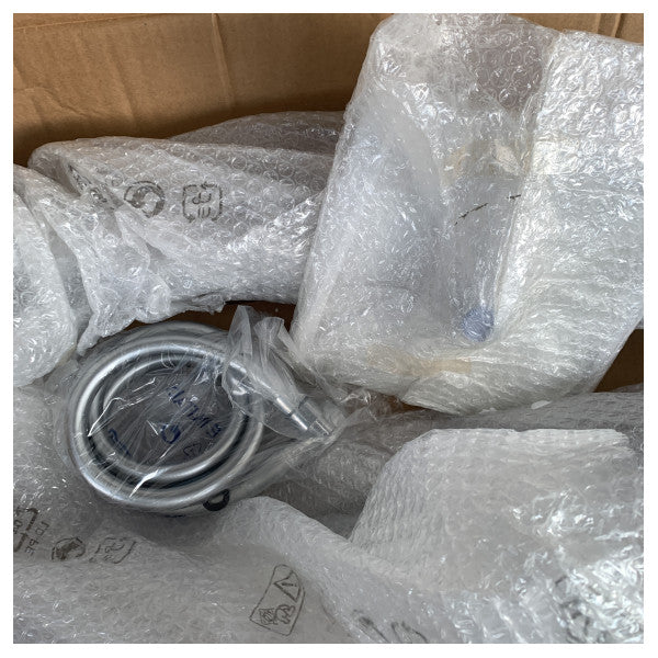 Składany prysznic pokładowy Elka seria 70 ze stali nierdzewnej