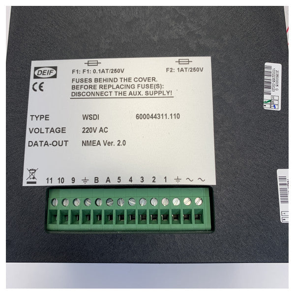 Дейф WSDI Морски индикатор за скорост и посока на вятъра 