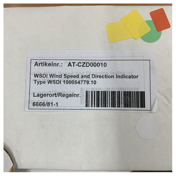 Дейф WSDI Морски индикатор за скорост и посока на вятъра 