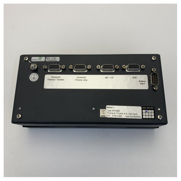 Panel de alarma Sailor AP4365 Negro - 8043650006 