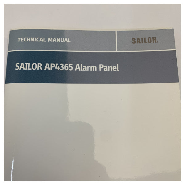 Panel de alarma Sailor AP4365 Negro - 8043650006 