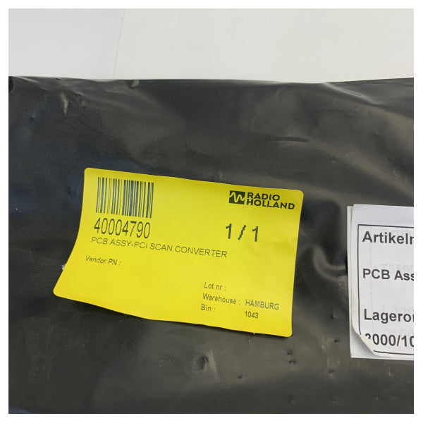 Scheda PCB del convertitore di scansione Sperry Marine PCI per sistemi radar - T65900810-3 