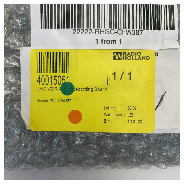 JRC JCY-1800 VDR ARBオーディオ録音プロセッサーボード - CHA387 