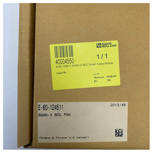 セーラーパワーサプライモジュールPCB - S-60-124511 