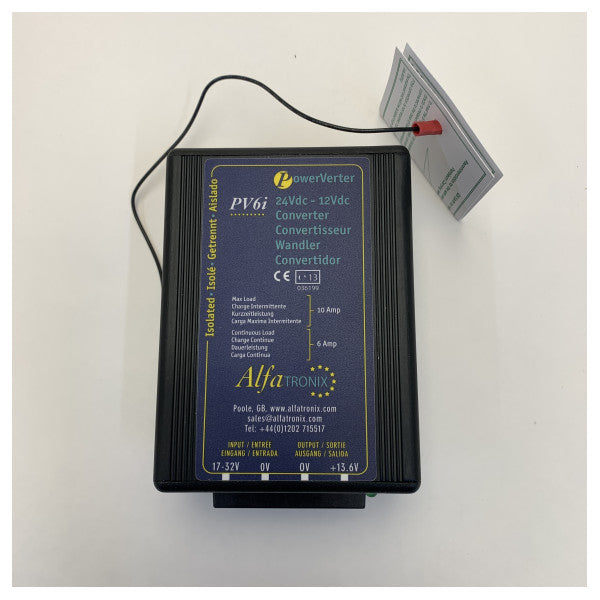 AlfaTronix PV6i Ізольований DC до DC перетворювач - 24 до 12В 