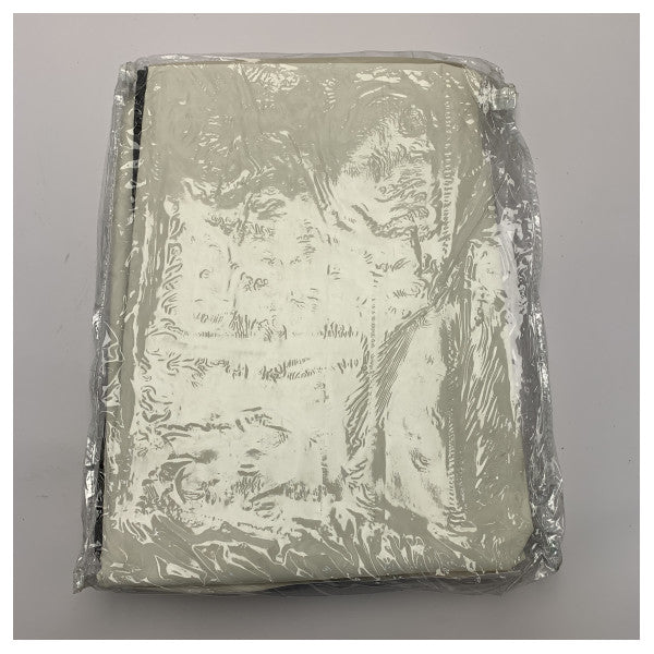 Carver 3 båge 73 till 78-tums vit vinyl bimini-duk - 403WV