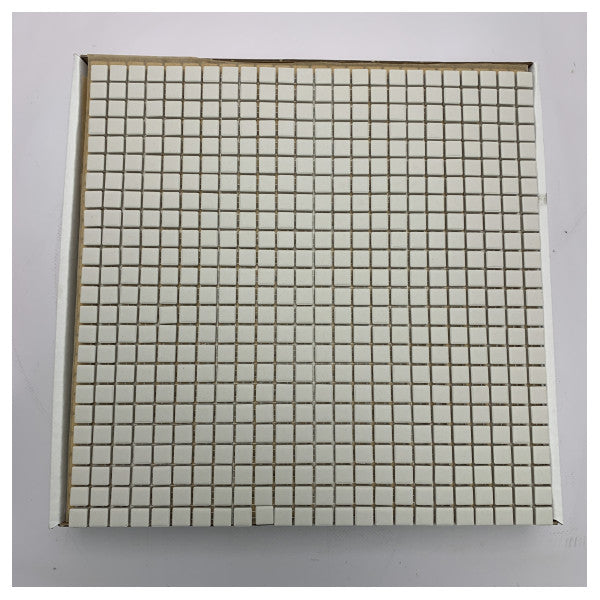 Cesi Fullbody Keraamiset mosaiikkilaatat Natrium White - Kestävä meri-luokan lattia- ja seinäverhous