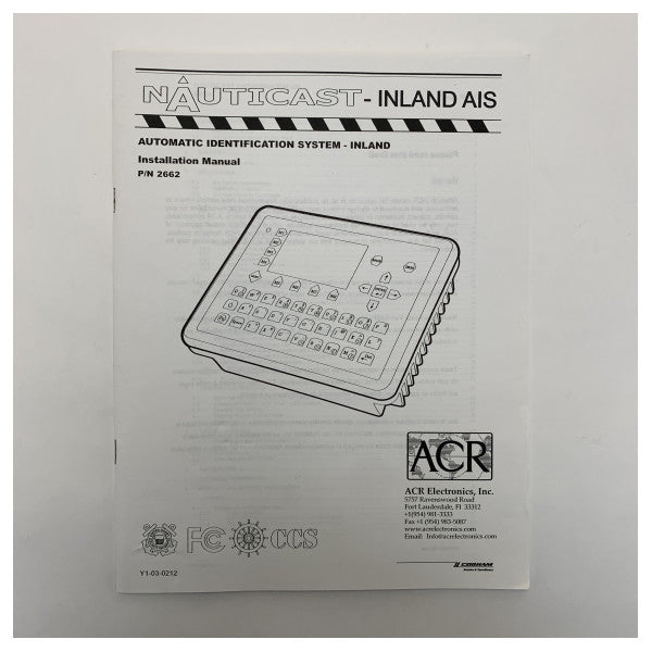 ACR Nauticast Solas Inland AIS transponder system - C98451 