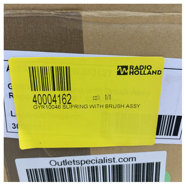 Морський зсувний кільце з щітковим вузлом для надійного обертального з'єднання - GYR10046 