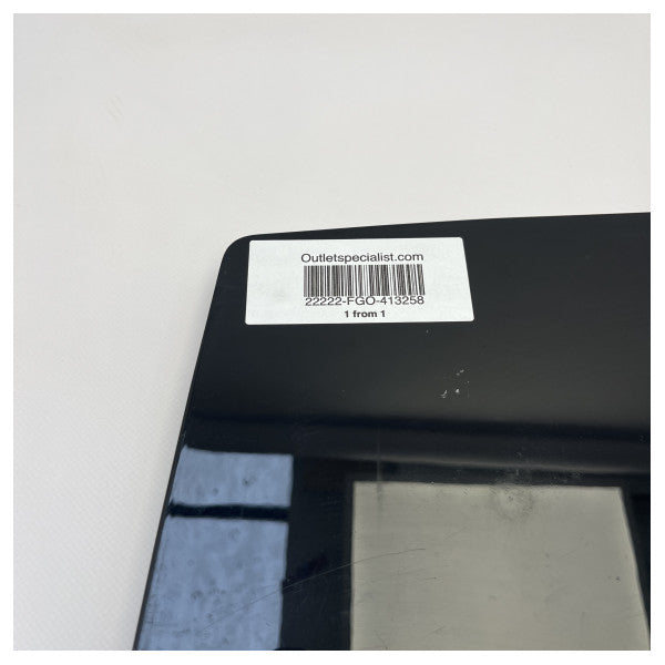 Panneau d'affichage Riva avec revêtement noir, découpe 740 x 580 mm - 413258