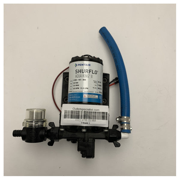 Shurflo Aqua King painevesipumppu 24V - 4139-131-B54 - 4139-131-B54