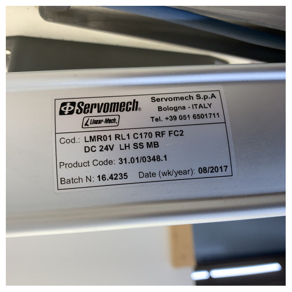 クイック BTR185 105 KGF 24V リトラクタブル ボウスラスター - QBTR1810524 