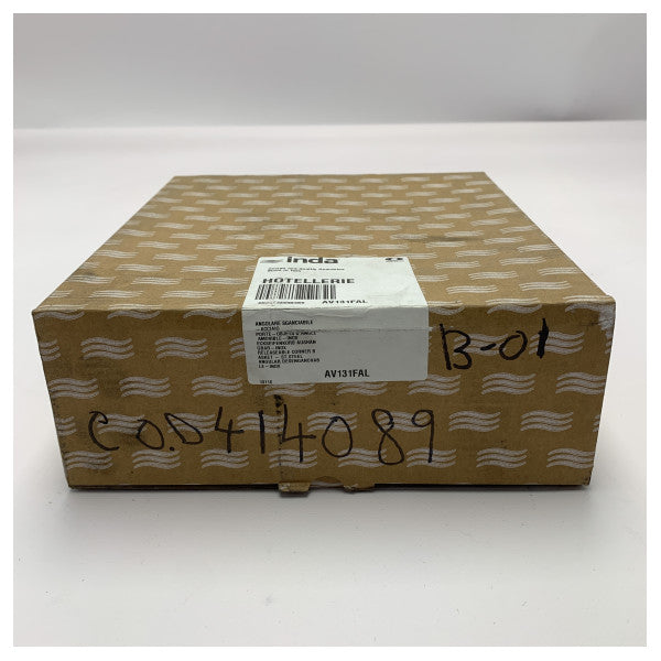 インダ ホテリエ コーナーソープバスケット 20 x 6h x 20cm - AV131FAL