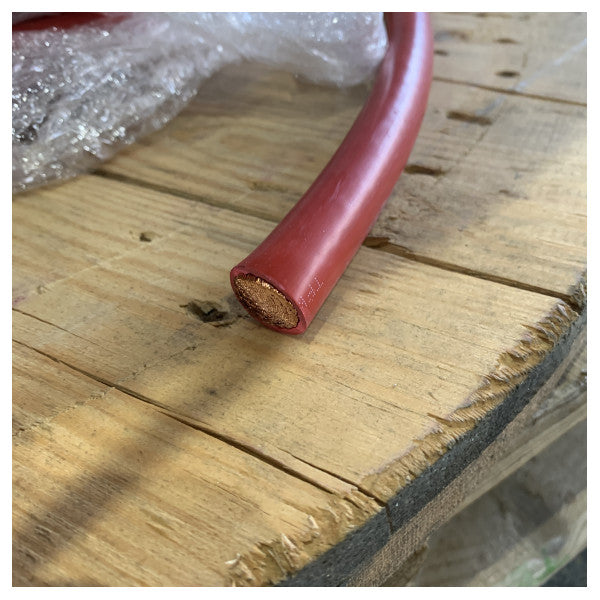 Lapp H07V-K 120mm2 Червен кабел за инсталиране на батерия 