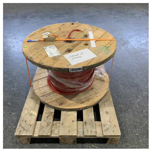 Lapp H07V-K 120mm2 Червен кабел за инсталиране на батерия 