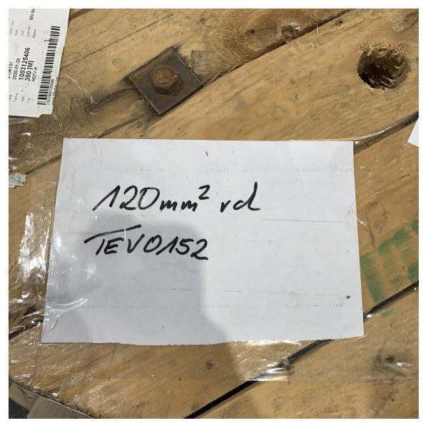 Lapp H07V-K 120mm2 Червен кабел за инсталиране на батерия 