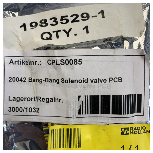 Соленоїдна плата PCB Bang-Bang DC 1983529-1 від Sperry Marine 
