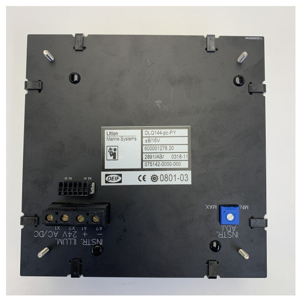 DEIF Marine Rudder Angle Indicator għal Vapuri - 45 grad - DLQ144 