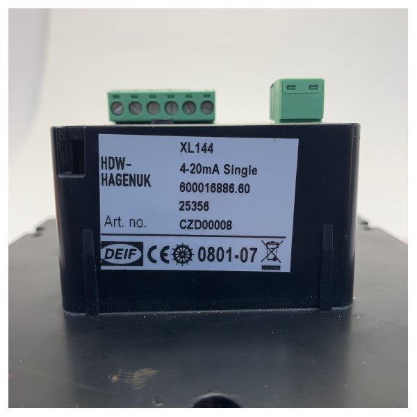 مؤشر زاوية الدفة Deif XL144 عرض 24 فولت 45 درجة 