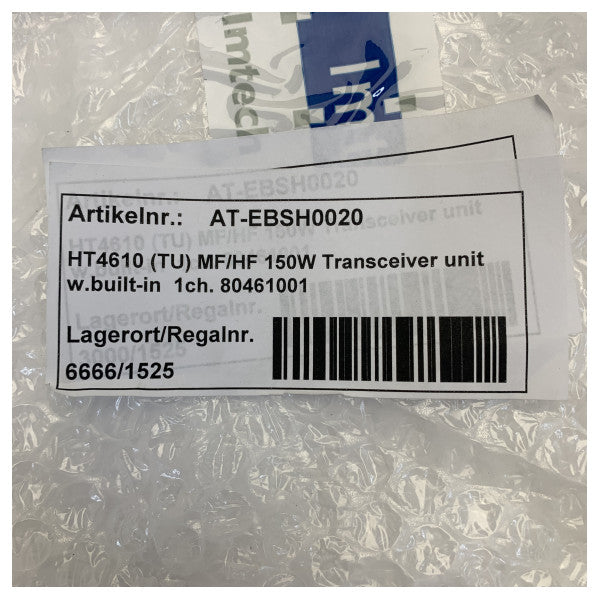 Transceptor marino Sailor HT4610 MF/HF Unidad 150W - 24V 