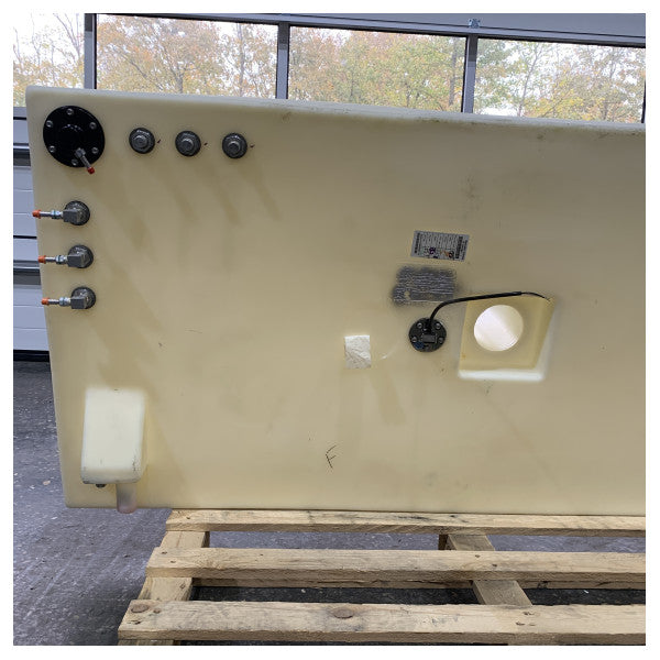 Стаціонарний прямокутний паливний бак Allpa Moeller 378 літрів - FT10006BD-1 