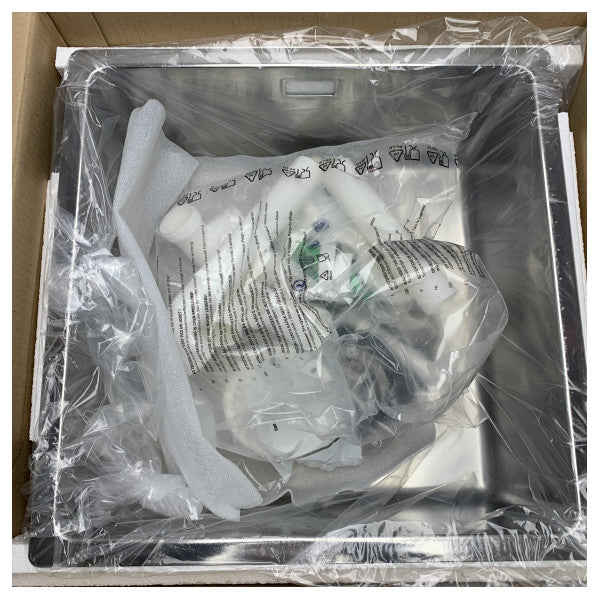 Barazza évier carré en acier inoxydable 40 x 40 softtop R.15 - 1X4040S