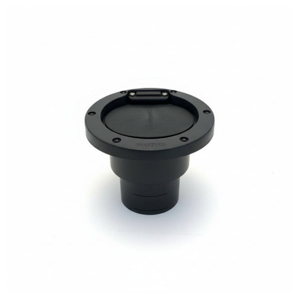 Vetus Tru-Hull Plastik Egzoz Çıkışı Vanalı D75 mm Siyah - TRC75PV 