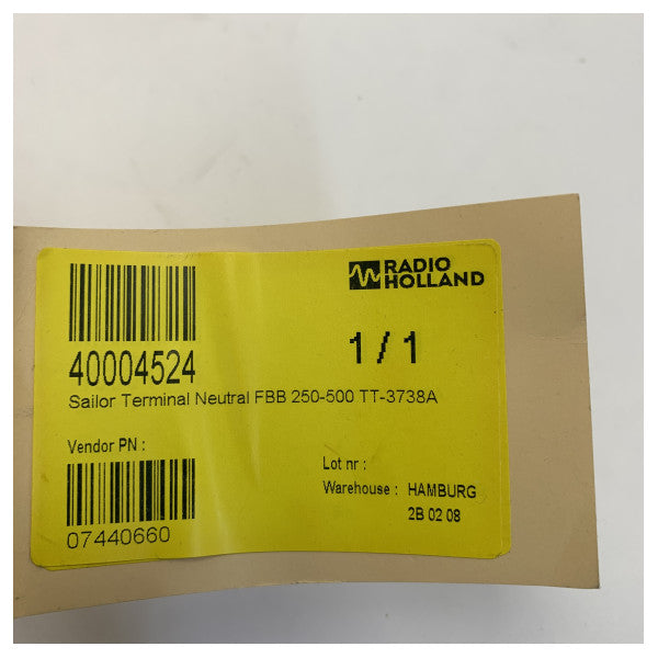 Морски терминал FleetBroadband F250/500 BDU - TT-3738A 