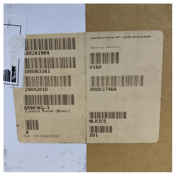 Контрольна панель радіолокації Northrop Sperry для систем X-діапазону та S-діапазону - 65903KG-3 