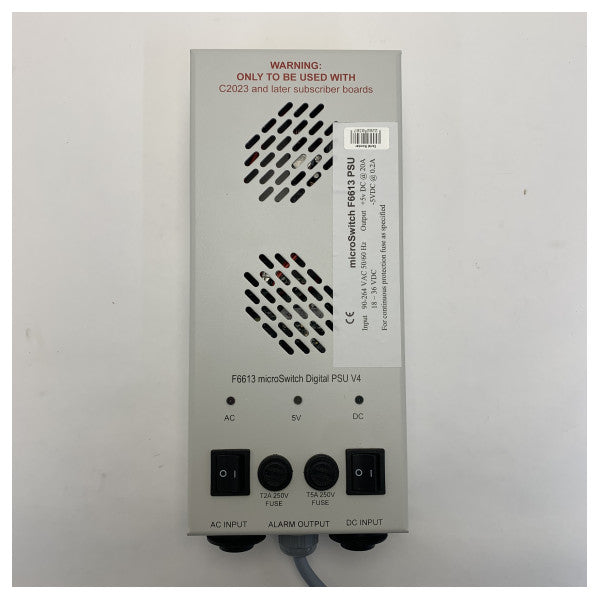 USED MicroSwitch F6613 PSU Marine Power Supply Unit 90-264V
