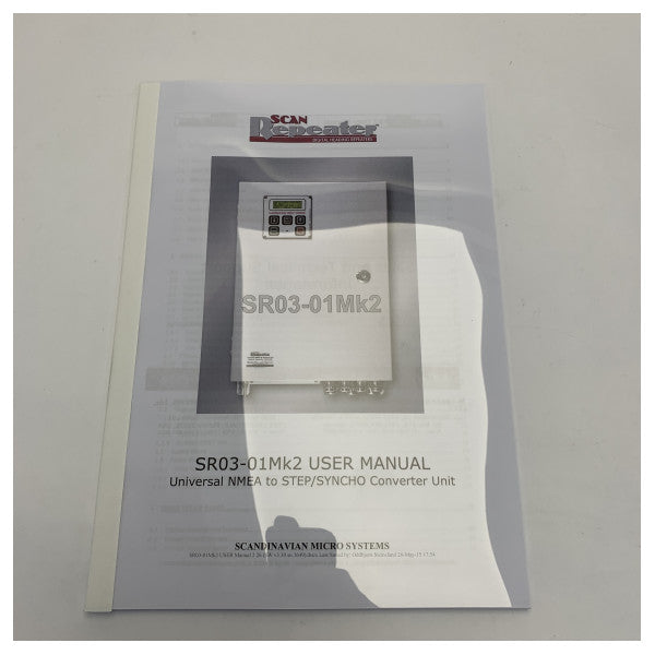 Skandinaviska Mikro System Gyrokompass Repeater Kontrollenhet - SR03-01Mk2 