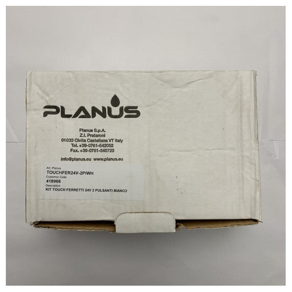 Planus Touchfer24V-E-PP/WH Unidad de control de inodoro