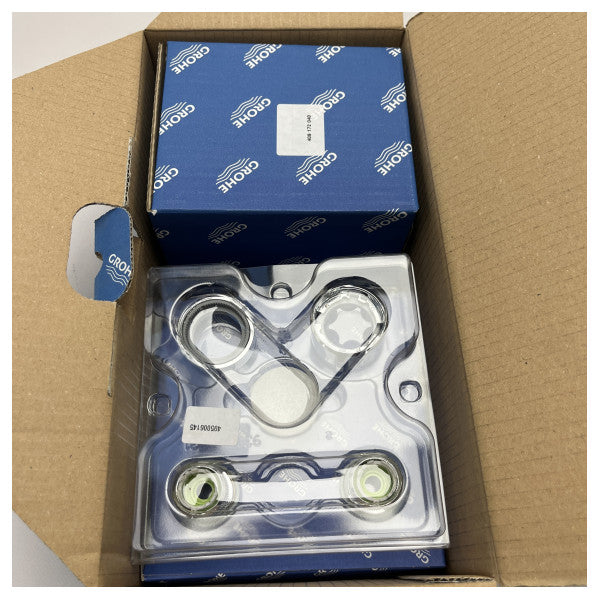 لوحة التحكم في تدفق المياه SmartControl من Grohe 29148000 � متينة من النحاس الأصفر الكروم الخارجي للقوارب واليخوت