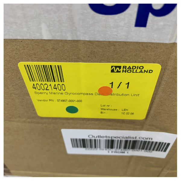 Sperry Marine Gyrocompass Data Distribution Unit CompassNet - 074907-0001-00