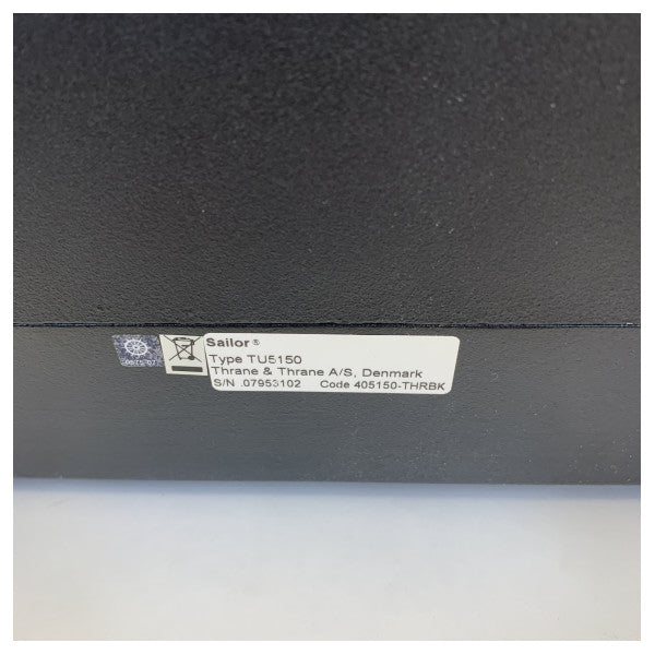 Sailor TU5150 150W Serie 5000 MF/HF Marine Transceiver Enhed 