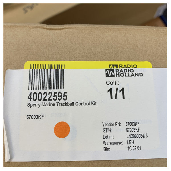 Kit di controllo Trackball Sperry Marine - 67003 KF 
