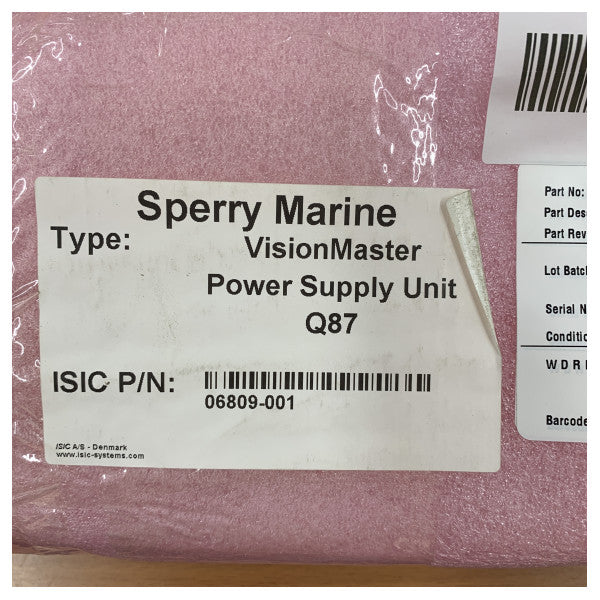 Q87レーダー用のSperry Marine VisionMaster電源ユニット 