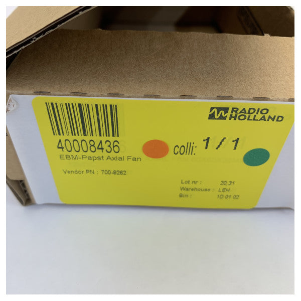 EBM Papst 600N aksijalni ventilator 12V - 700-9262 