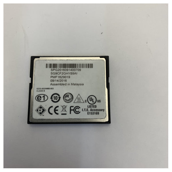 JRC 7HRJD0002B VDR Compact Flash-Karte für JCY-1800 und S-VDR JCY-1850 