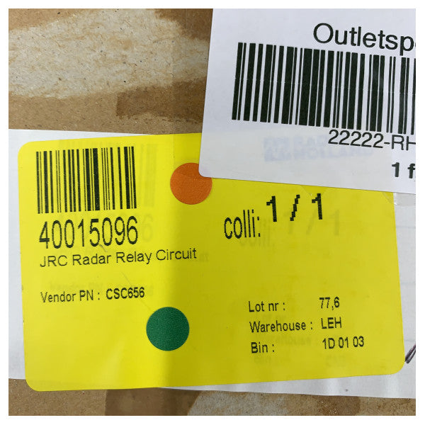 JRC Морски радарен релейен филтърен модул - CSC656 