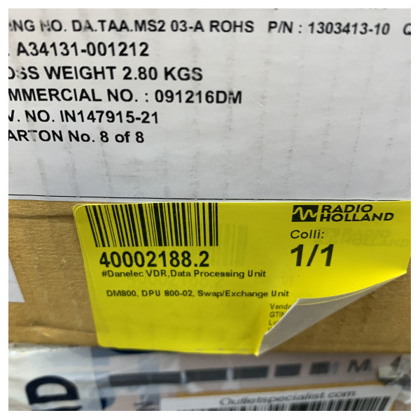 Danelec DM800 ECDIS G2 DPU - 1303413-10 